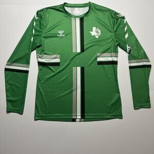 Dallas Sidekicks Long Sleeve Hummel Jersey Green Size Size M